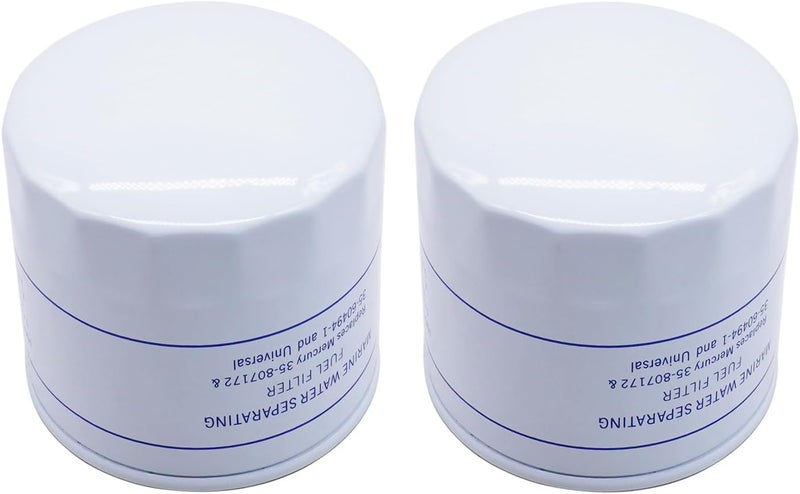 BOLEWIN 35-802893Q01 802893Q01 35-604941 Fuel Water Separating Filter Compatible with Mercury Marine Outboards, MerCruiser Sterndrive and Inboard Engines 2 PCS - Image 5